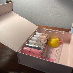 Olive & June Set of 12 Pink/Neutral Polishes + Poppy and Correction Brush